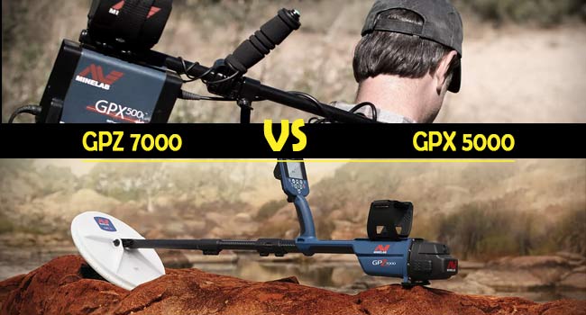 عمق زنی مقایسه GPX 5000 با GPZ 7000